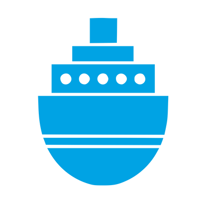 Bauhaus Ship Logo #00a3e4