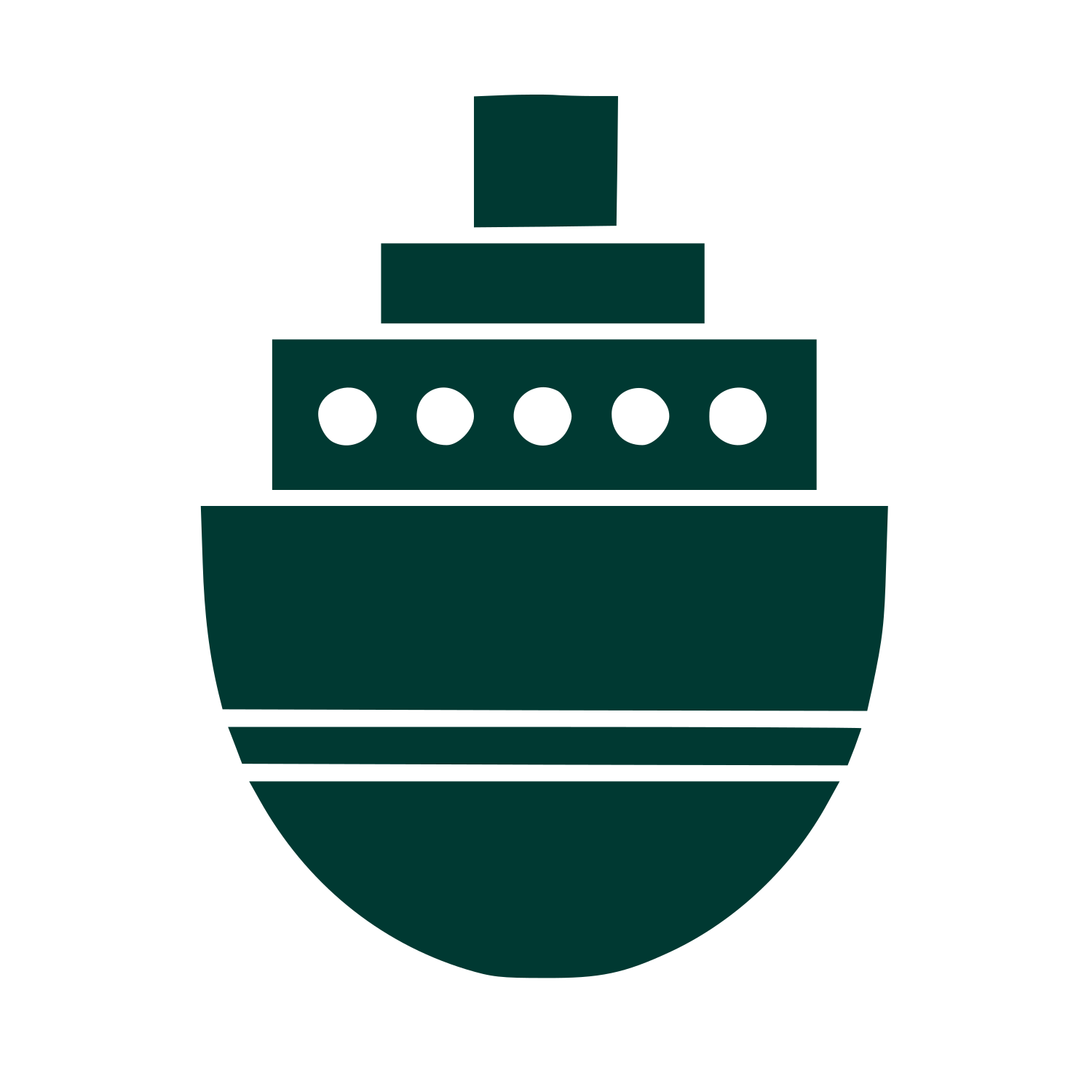 Bauhaus Ship Logo #003932
