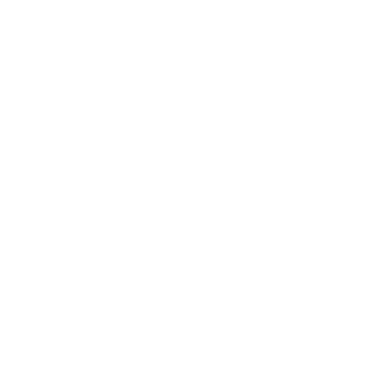 Brutalist Rocket Launch Logo #ffffff