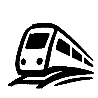 Hand-Drawn Train Logo