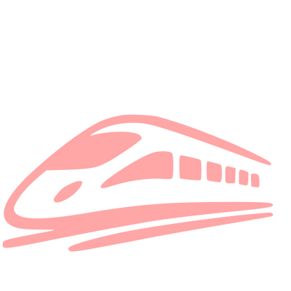 High Speed Train Logo #ffa6a6