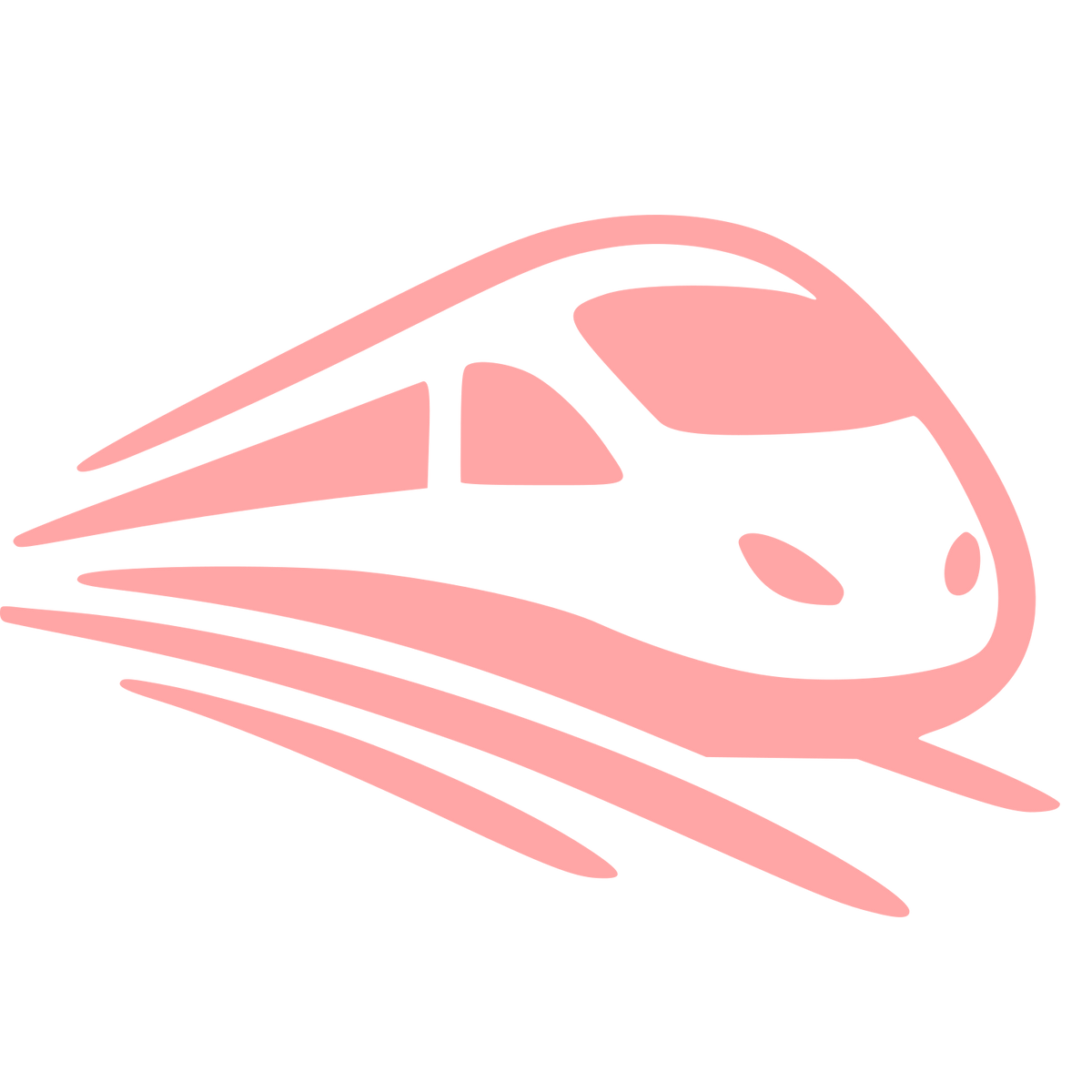 Speed Train Logo #ffa6a6
