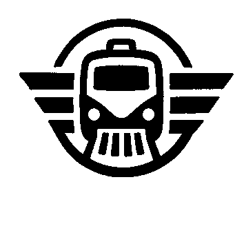 Train Wings Circle Logo