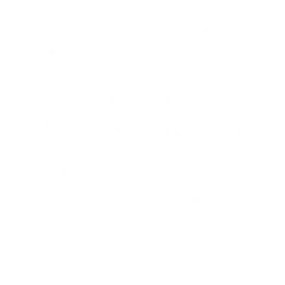 Train Tunnel Circle Logo #ffffff
