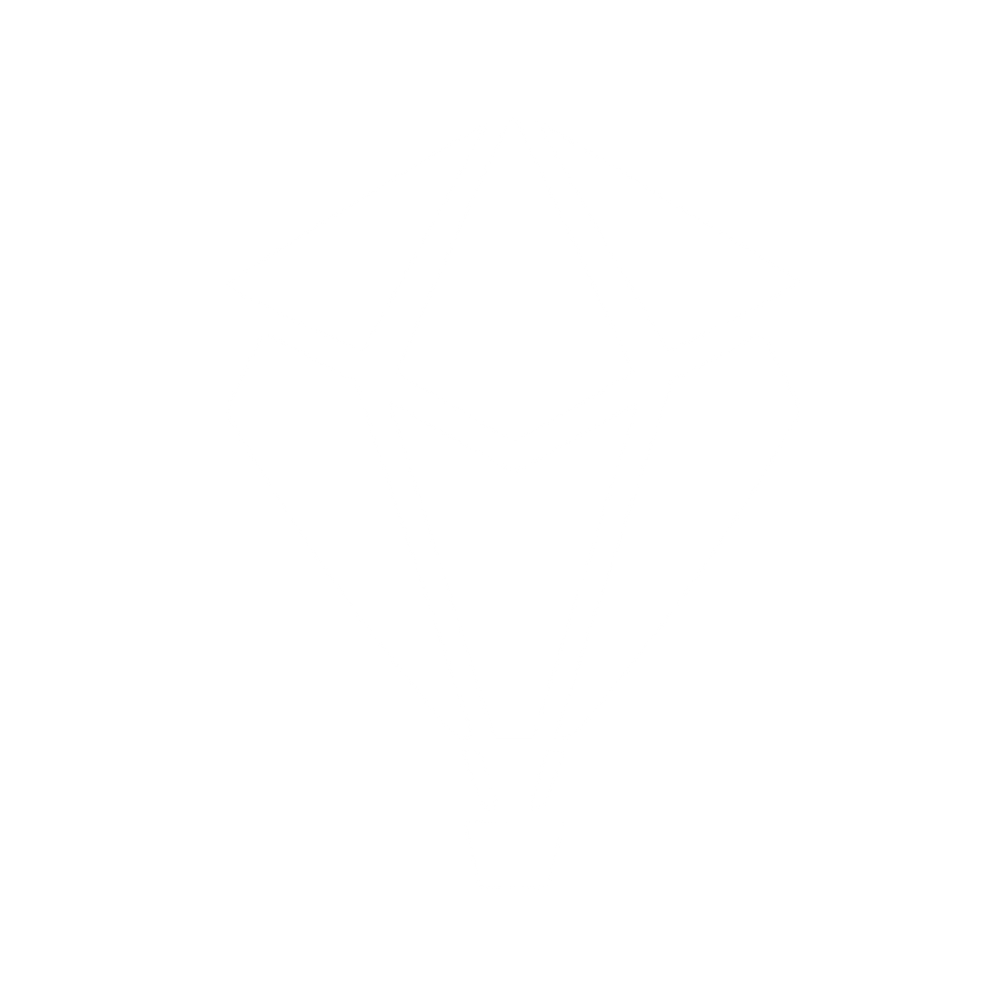 Geometric Hot Air Balloon Logo #ffffff