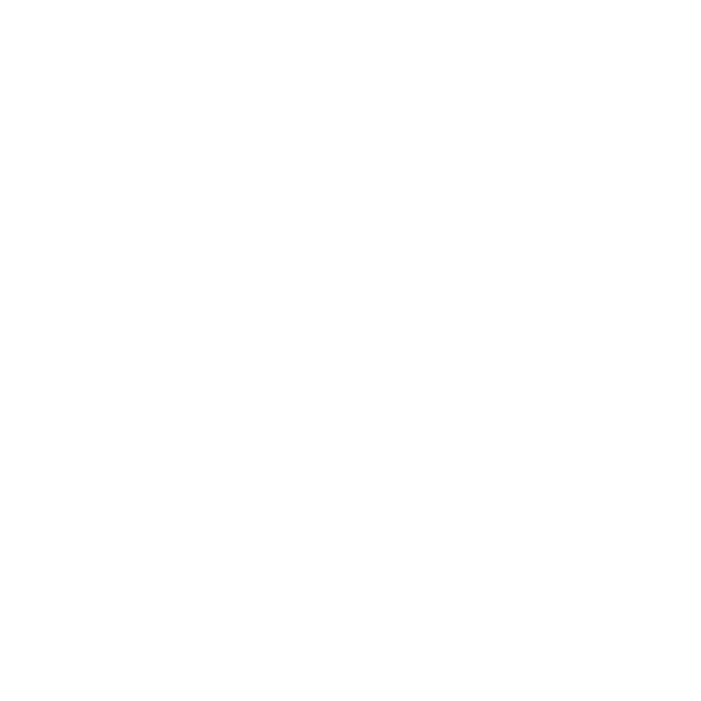 Hot Air Balloon Chevron Logo #ffffff