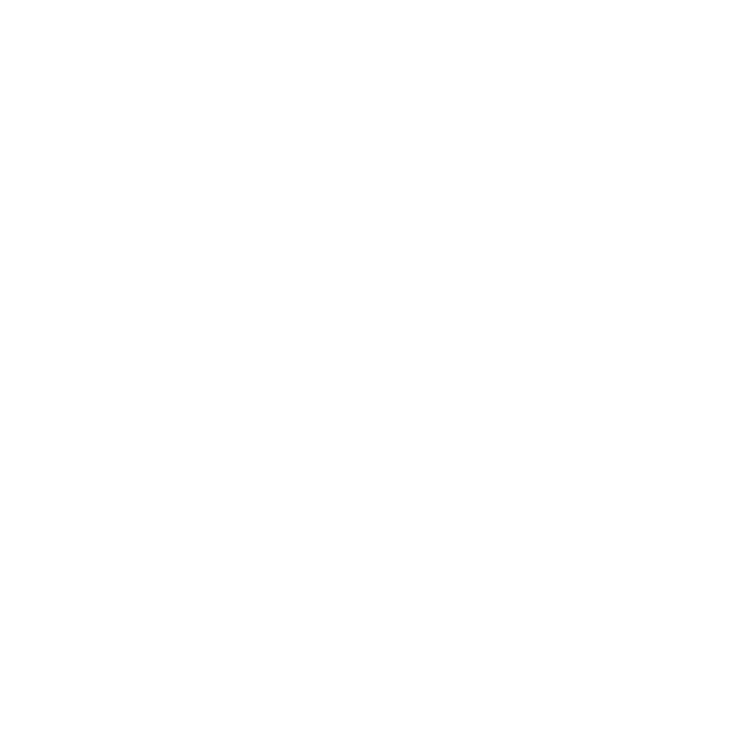 Monoline Cat Face Logo #ffffff
