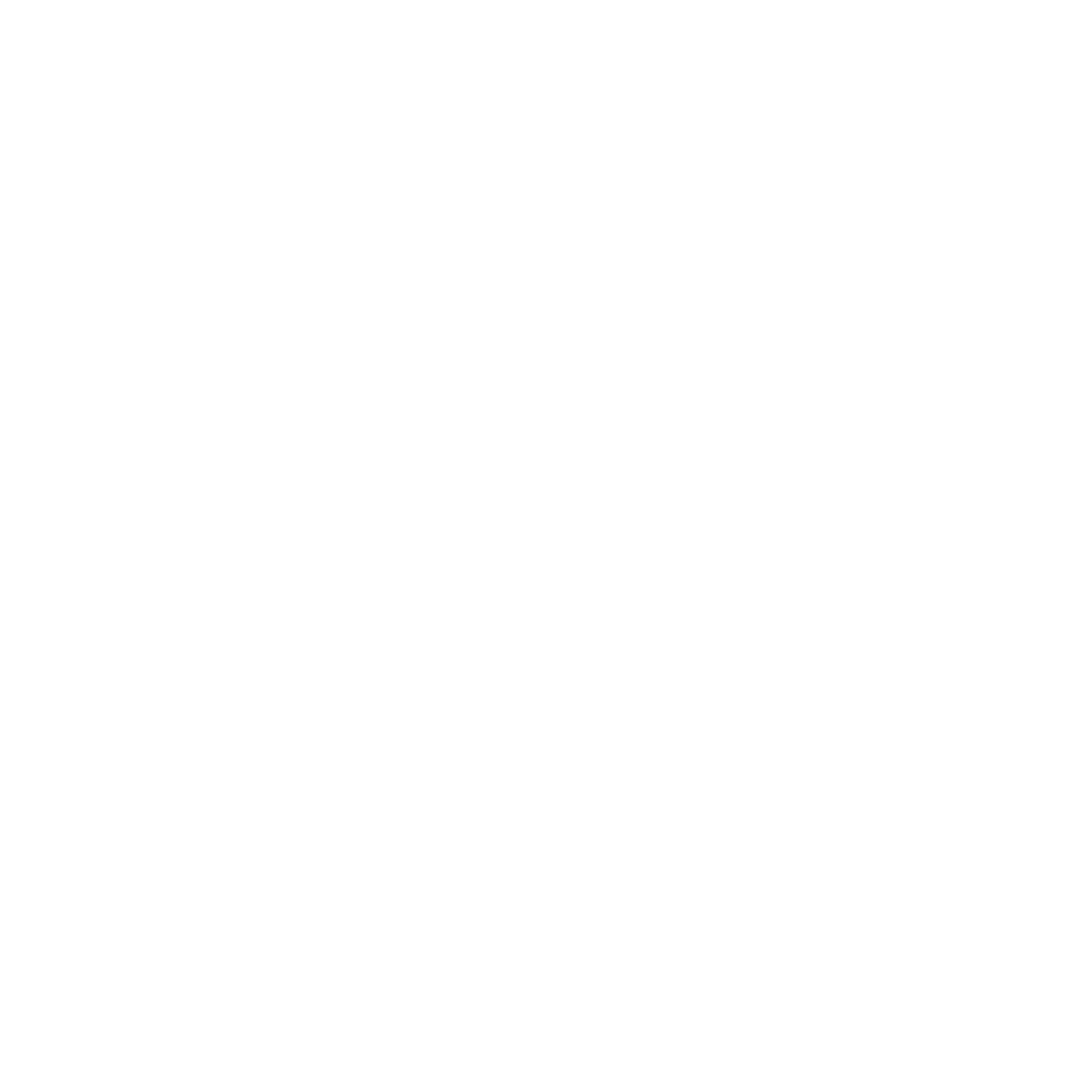 Monoline Walking Cat Logo #ffffff