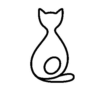 Monoline Cat Logo