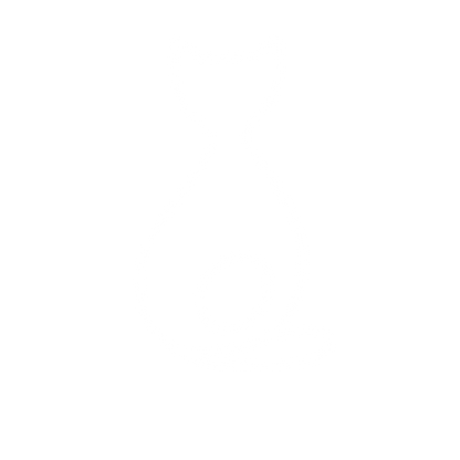 Monoline Cat Logo #ffffff