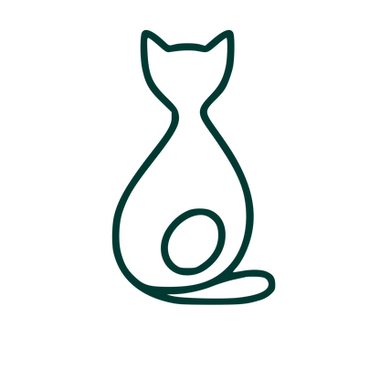 Monoline Cat Logo #003932