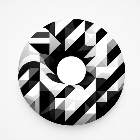 Shape Donut Circular Logo
