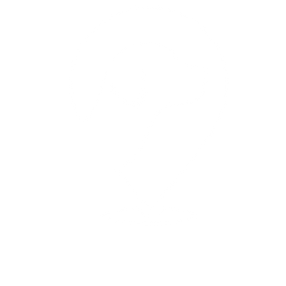 Dog Location Pin Logo #ffffff