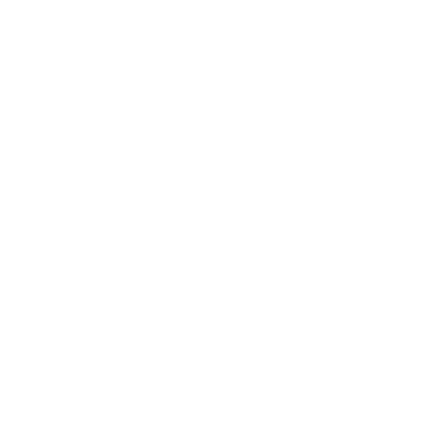 Lion Head Badge Logo #ffffff