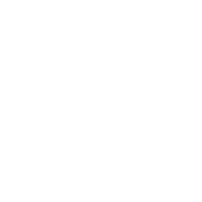 Lion Stamp Badge Logo #ffffff