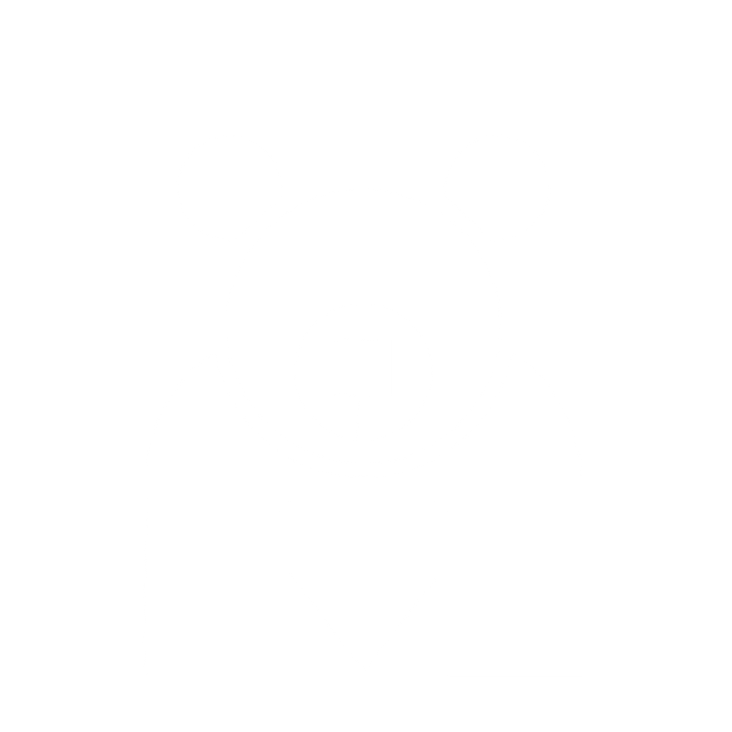 Bauhaus Bear Business Logo #ffffff
