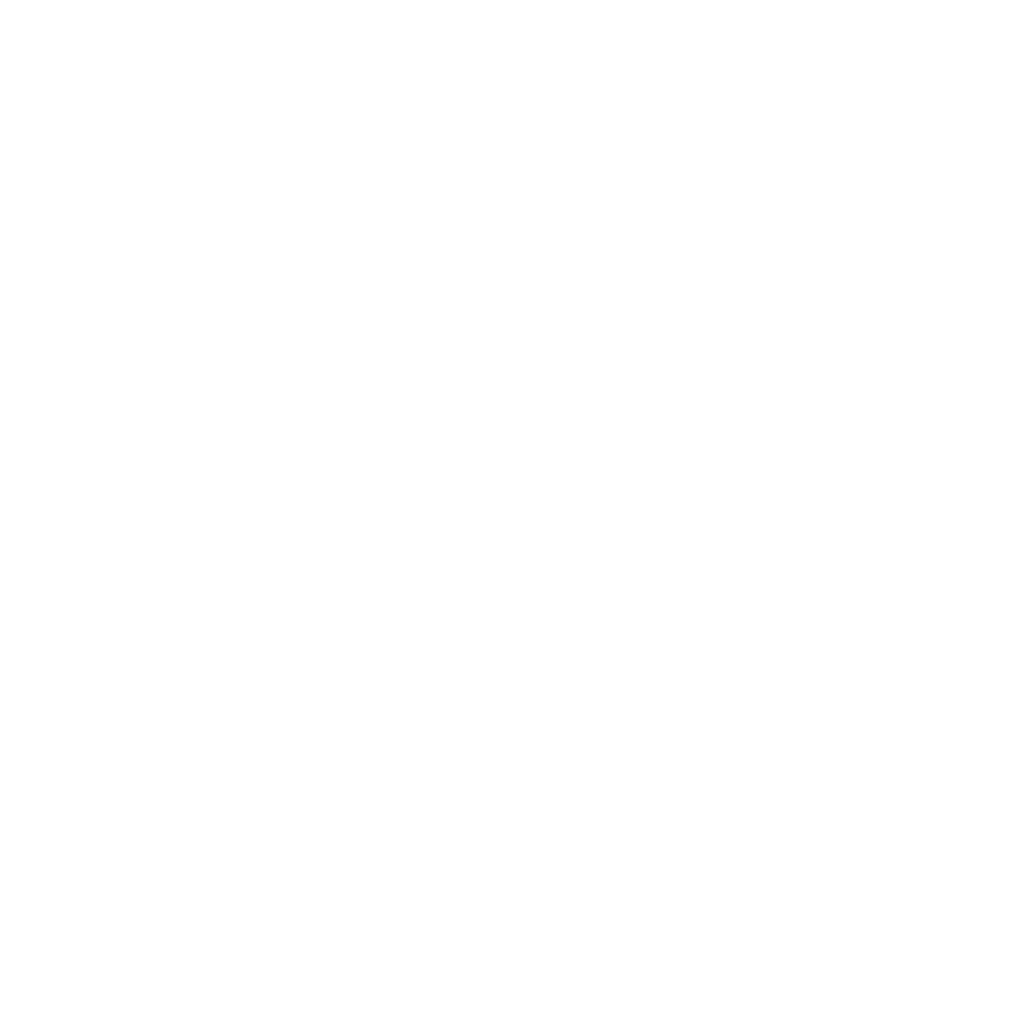 Bauhaus Bear Head Logo #ffffff