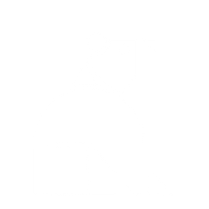 Bauhaus Bear Logo #ffffff