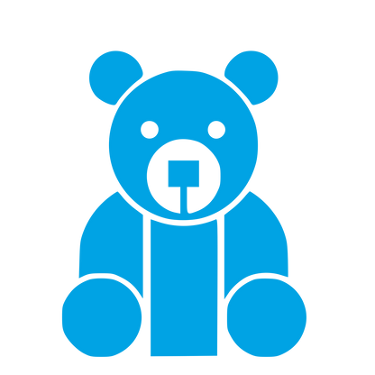 Bauhaus Teddy Bear Logo #00a3e4