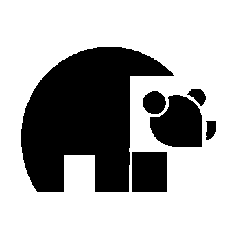 Bauhaus Bear Logo