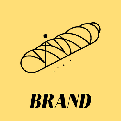 Line Baguette Bread Logo preview