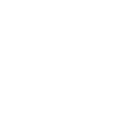 Brutalist Wolf Logo #ffffff
