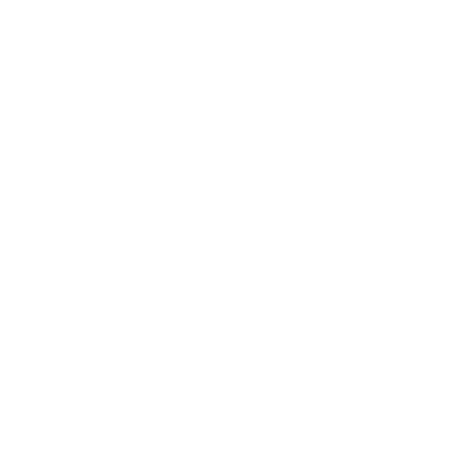 Brutalist Wolf Head Logo #ffffff
