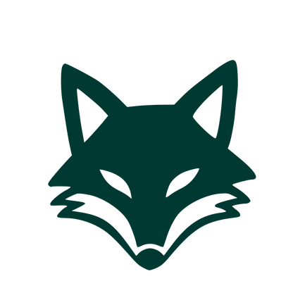 Fox Face Logo #003932