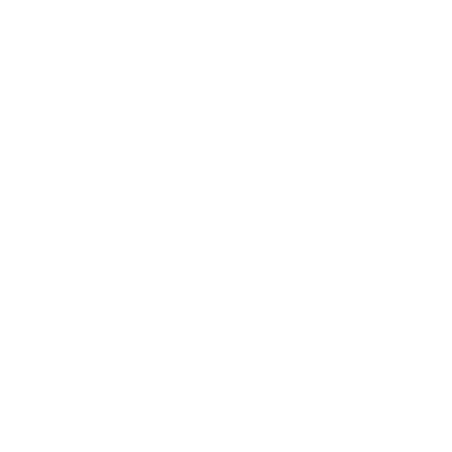 Sitting Fox Logo #ffffff