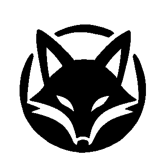 Fox Face Circle Logo