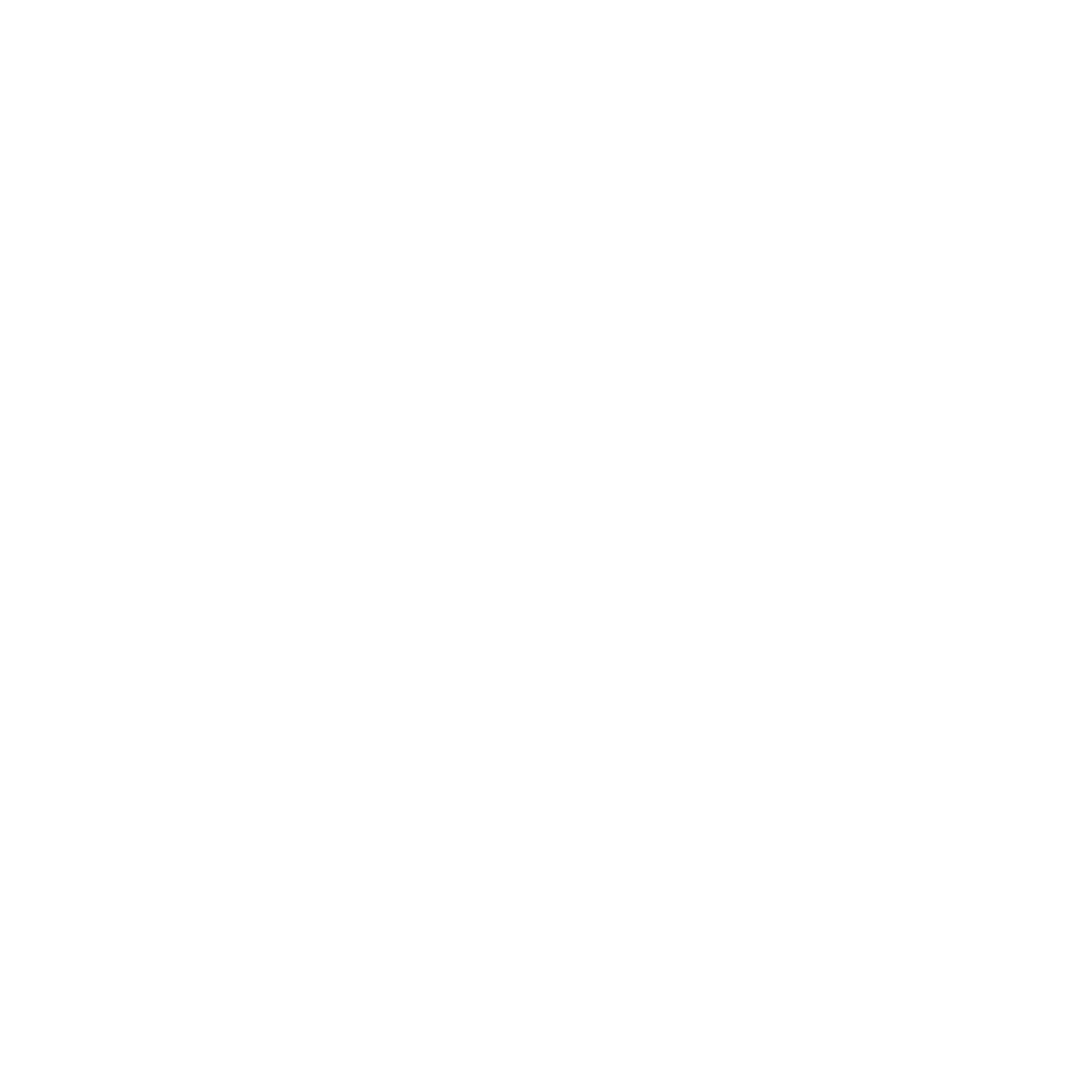 Fox Face Circle Logo #ffffff