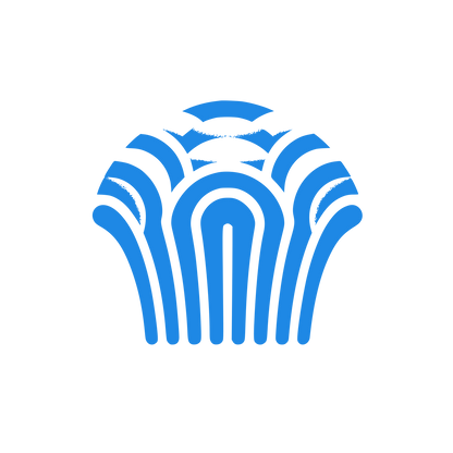 Shell Cupcake Logo #1E88E5