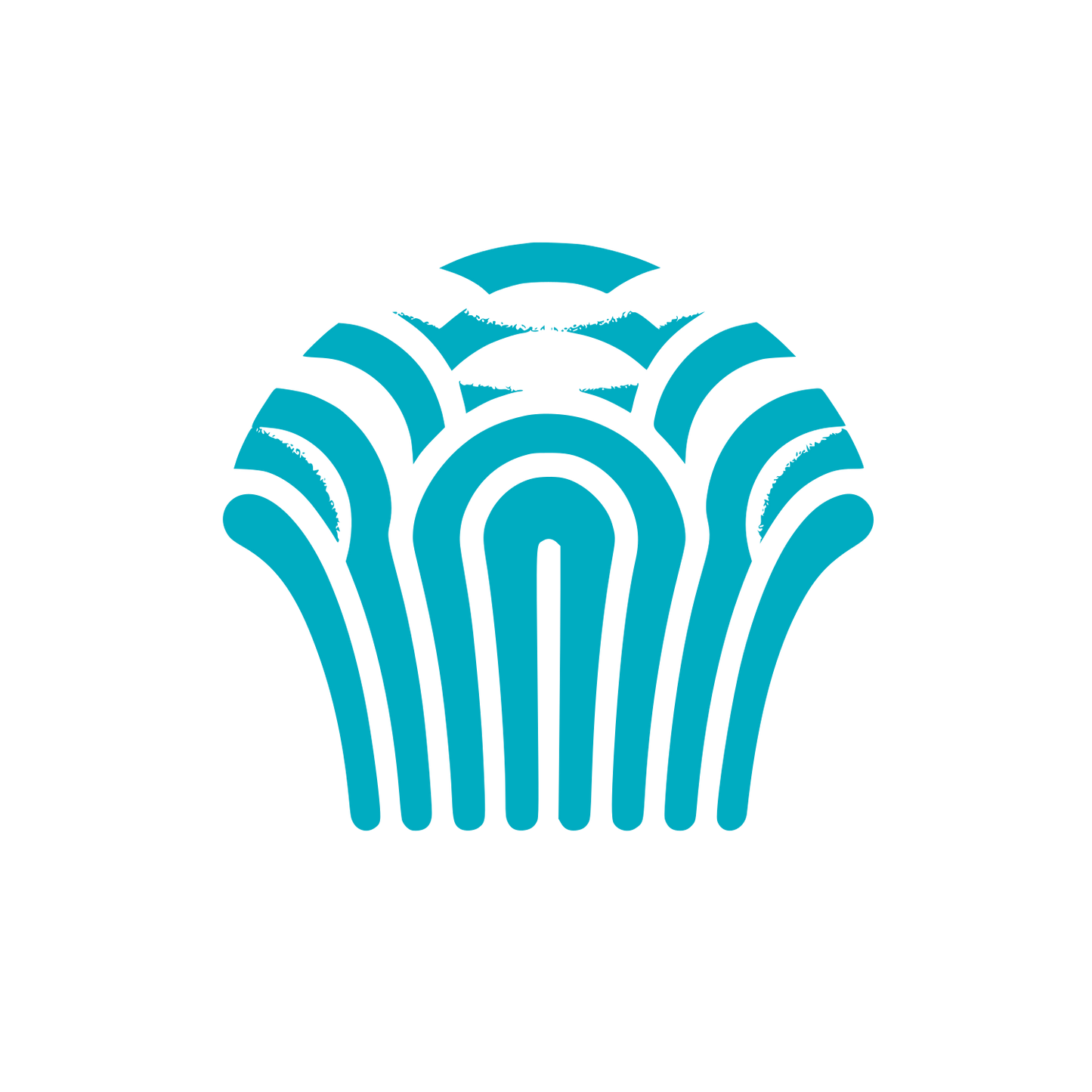 Shell Cupcake Logo #00ACC1