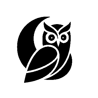 Owl Moon Night Logo