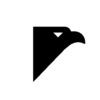 Modernist Eagle Head Logo