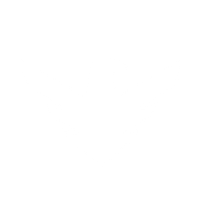 Spread Wing Eagle Logo #ffffff