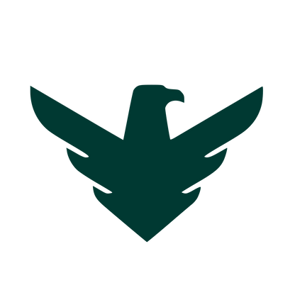 Spread Wing Eagle Logo #003932