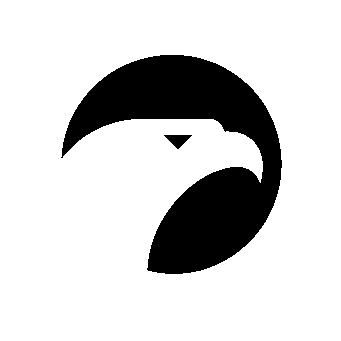 Modernist Eagle Head Logo