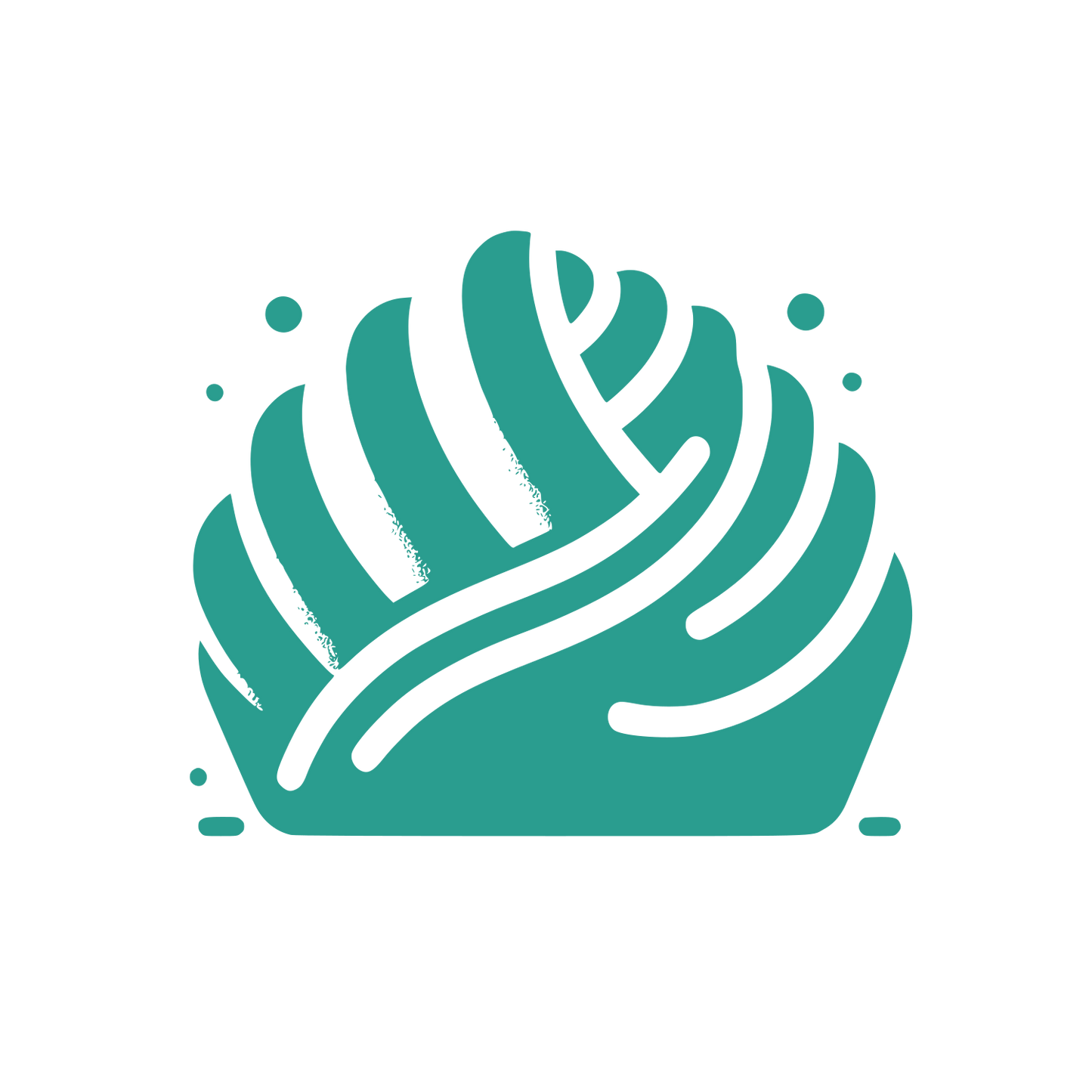 Abstract Bread Logo #2A9D8F