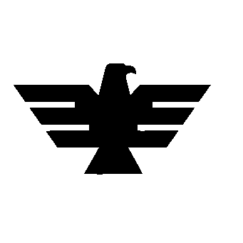 Modernist Eagle Spread Logo