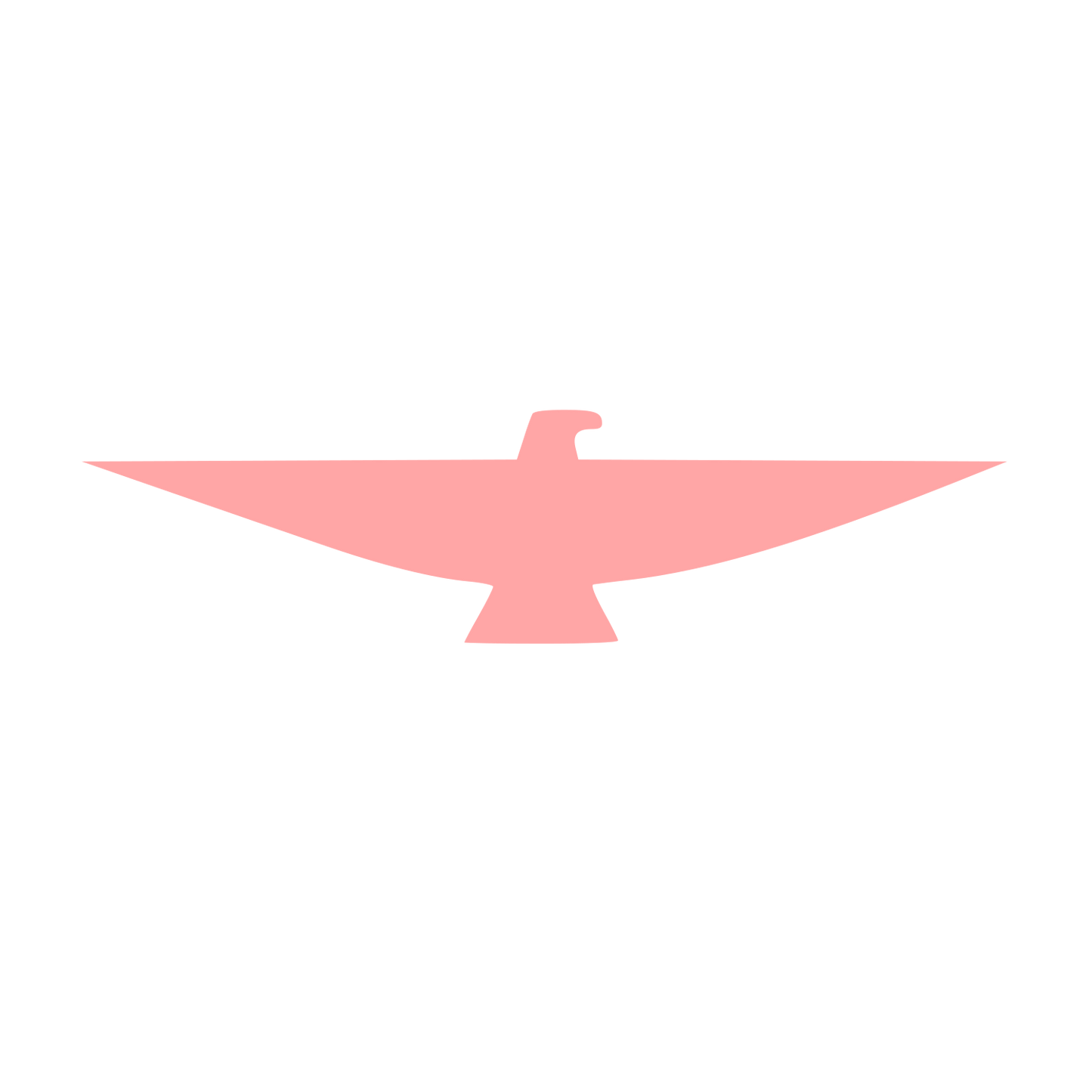 Swooping Eagle Logo #ffa6a6