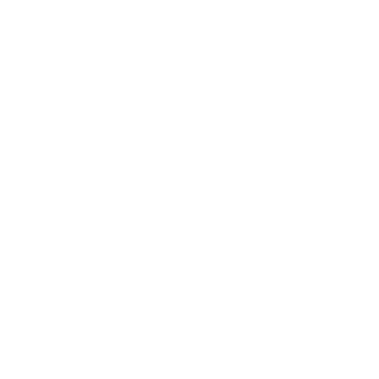 Pixel Bee Logo #ffffff