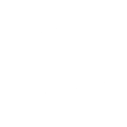 Pixel Bee Logo #ffffff
