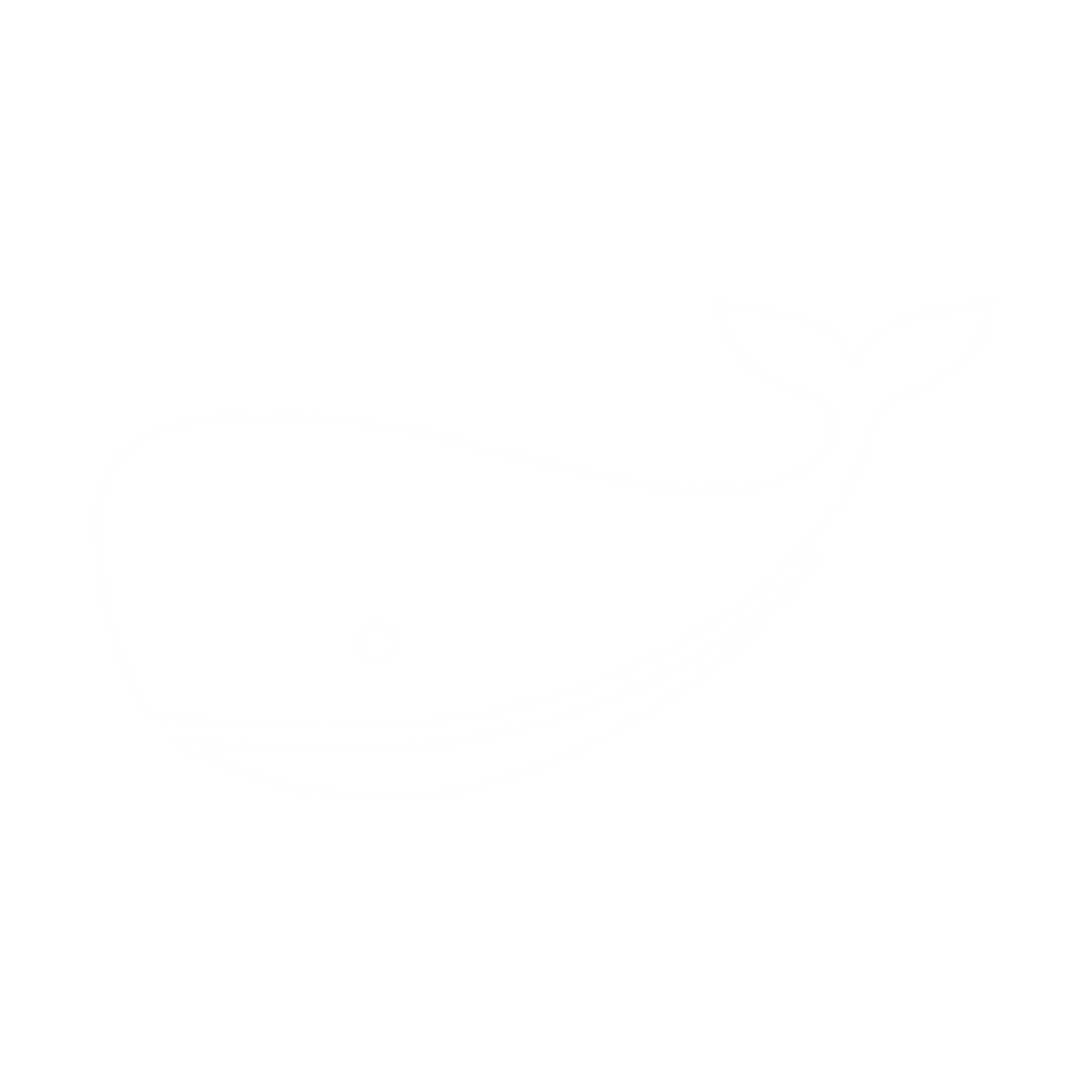 Sperm Whale Silhouette Logo #ffffff
