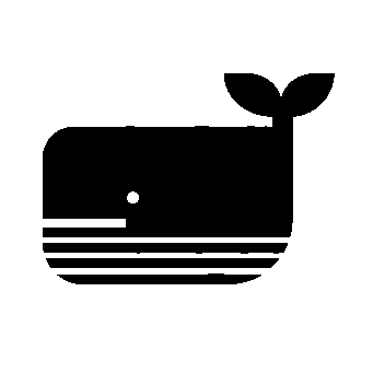 Swiss Style Whale Logo