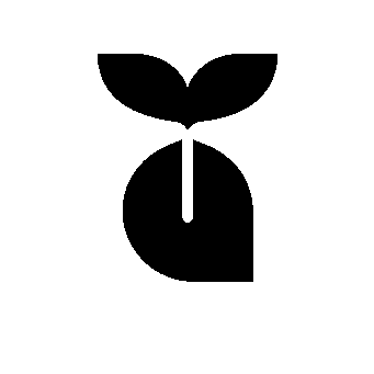 Whale Sprout Nature Logo