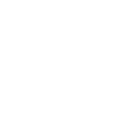 Sitting Rabbit Pictogram Logo #ffffff