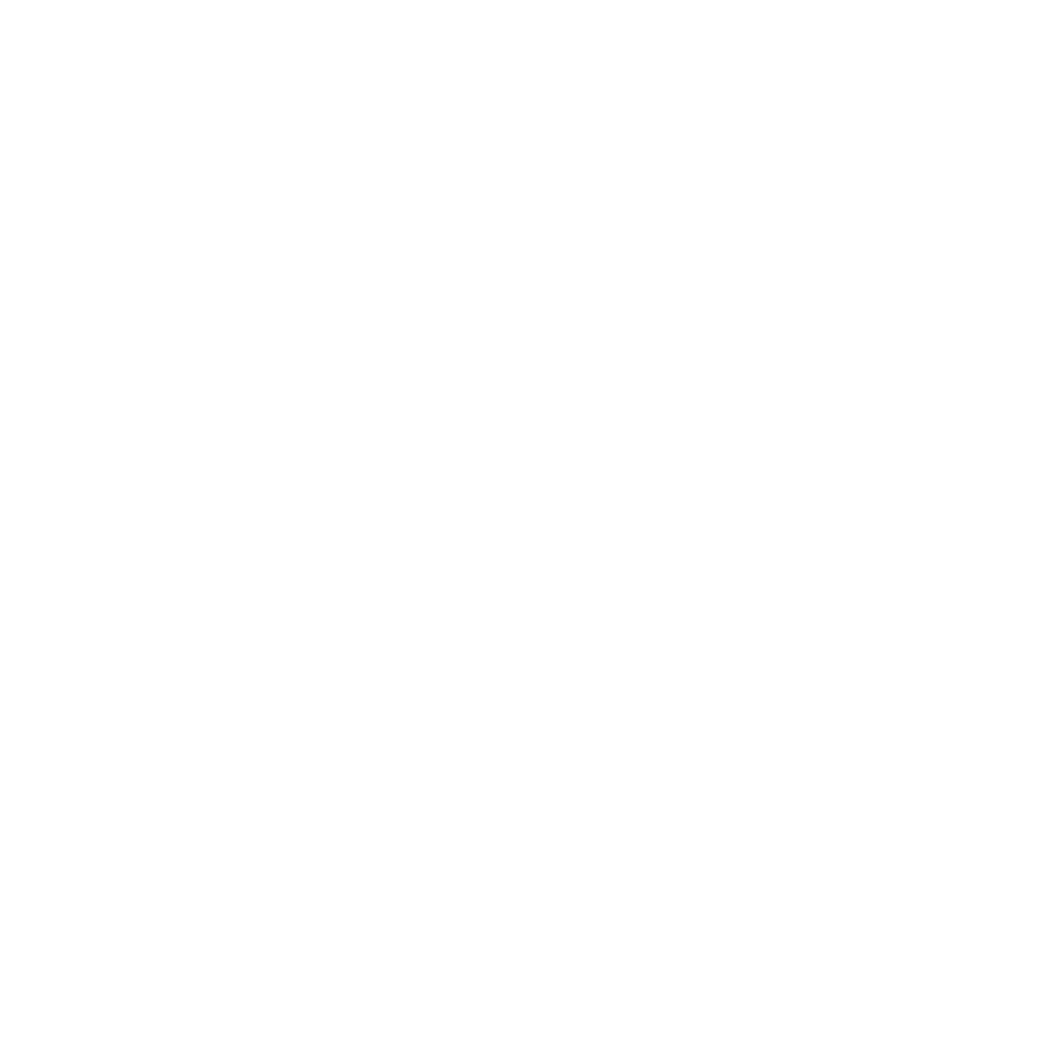 Rabbit Back View Logo #ffffff