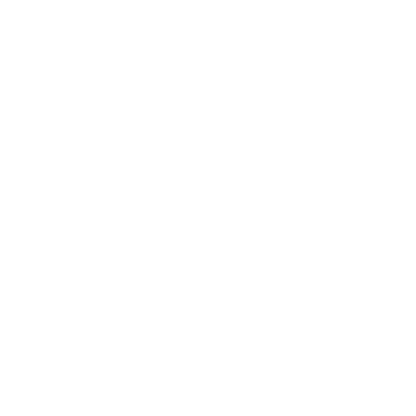 Sitting Rabbit Pictogram Logo #ffffff