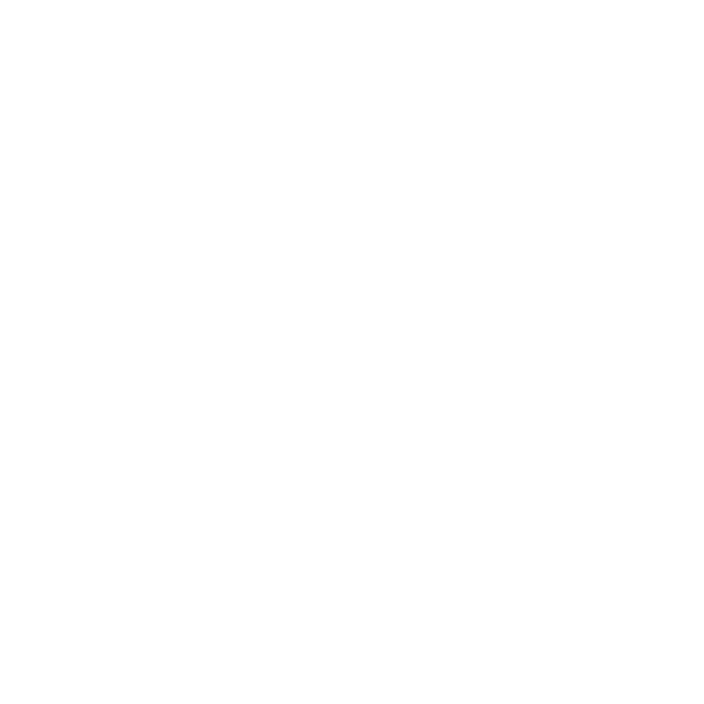 Running Rabbit Logo #ffffff